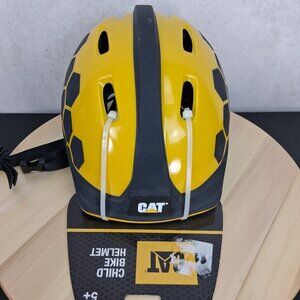 CAT Caterpillar Kids Child Boys Girls Bike Helmet Yellow Black CT77878-2 Ages 5+